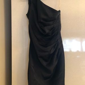 Beautiful One shoulder black dress